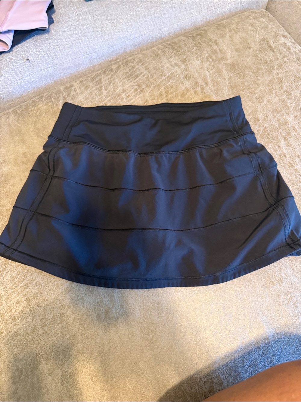 lululemon athletica Black Tiered Circle Skirt